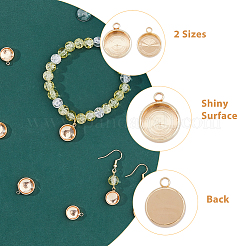 DIY Blank Dome Pendant Making Kits&nbsp;DIY-FH0005-05