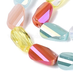 Electroplate Mixed Styles Glass Beads Strands&nbsp;EGLA-N022-10B-A04
