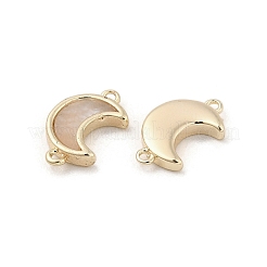 Natural White Shell Connector Charms&nbsp;KK-A207-04G