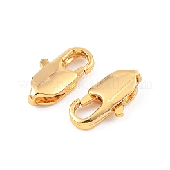 SHEGRACE Brass Lobster Claw Clasps&nbsp;XGR0006G-07G
