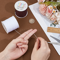 2 Rolls 2 Colors Braided Nylon Thread&nbsp;NWIR-PH0002-31