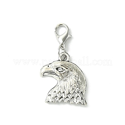 40Pcs 20 Styles Tibetan Style Alloy Pendant Decorations&nbsp;HJEW-AB00257