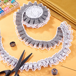 12.5 Yards Polyester Pleated Ribbon&nbsp;OCOR-TA0003-84E