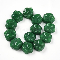 Dyed Natural Malaysia Jade Beads Strands&nbsp;G-M108-A13-01