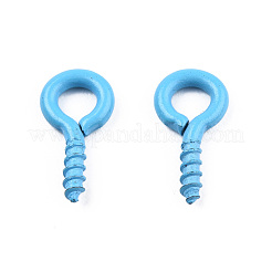 Spray Painted Iron Screw Eye Pin Peg Bails&nbsp;IFIN-N010-002B-04