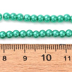 Electroplate Glass Beads Strands&nbsp;EGLA-C007-10C
