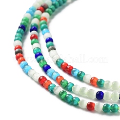 Cat Eye Beads Strands&nbsp;EGLA-N002-001N