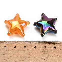 Plating Transparent Acrylic Beads&nbsp;AC-CBA49BC-02