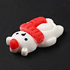 Opaque Christmas Resin Cabochons&nbsp;RESI-G039-10