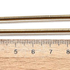 304 Stainless Steel Snake Chain Necklaces&nbsp;STAS-M174-005G-2.4