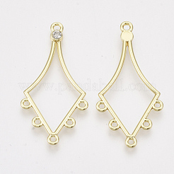 Alloy Rhinestone Chandelier Components Links&nbsp;PALLOY-T067-112LG