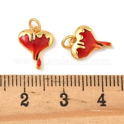 Brass Enamel Pendants&nbsp;KK-K364-25C-01