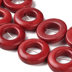 Synthetic Howlite Beads Strands&nbsp;TURQ-F018-12