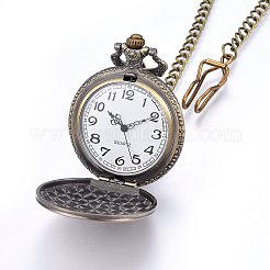 Alloy Quartz Pocket Watches&nbsp;WACH-F051-03AB
