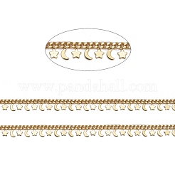 Brass Curb Chains&nbsp;CHC-F013-02G