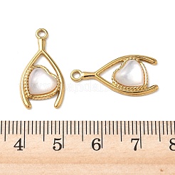 Natural Freshwater Shell Pendants&nbsp;STAS-G397-13G-01