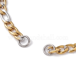 304 Stainless Steel Figaro Chain Bracelet Makings&nbsp;AJEW-JB01284