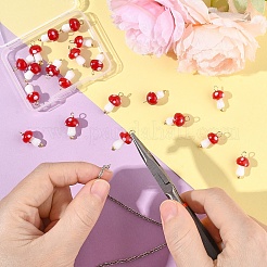 20Pcs Handmade Lampwork Pendants&nbsp;PALLOY-YW00077