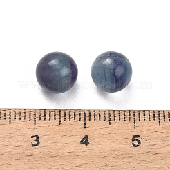 Natural Fluorite Sphere Beads&nbsp;G-H359-02E-8mm