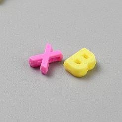 200Pcs Opaque Resin Beads&nbsp;RESI-WH20007-02A