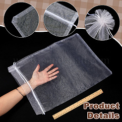 50Pcs Organza Packing Drawstring Bags&nbsp;ABAG-DR0001-11A