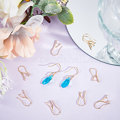 30Pcs Brass Dangle Earring Findings&nbsp;KK-BBC0008-54