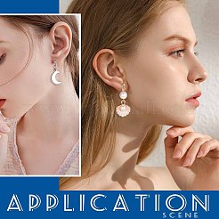 20Pcs 2 Colors 304 Stainless Steel Clip-on Earring Component&nbsp;STAS-SC0004-29