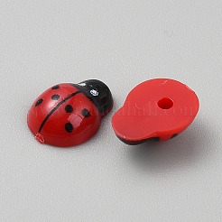 Plastic Simulation Ladybug&nbsp;AJEW-WH0650-58B