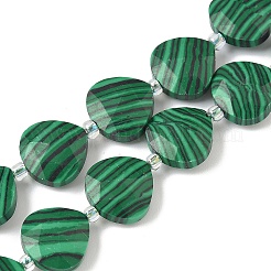 Synthetic Malachite Beads Strands&nbsp;G-D316-A11
