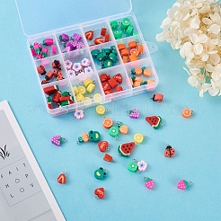 Handmade Polymer Clay Charms&nbsp;CLAY-KS0001-01