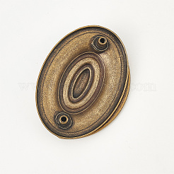 Alloy with Iron Drawer Pull Drop Swing Handles&nbsp;FIND-WH0126-318AB