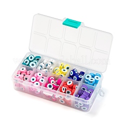 250Pcs Handmade Polymer Clay Beads&nbsp;CLAY-LS0001-10