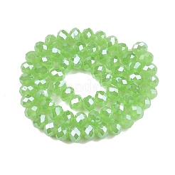Electroplate Glass Beads Strands&nbsp;EGLA-A044-J8mm-A08