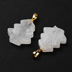 Natural Quartz Crystal Pendants&nbsp;G-A203-01K