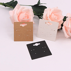 200Pcs Paper Earring Display Cards&nbsp;CDIS-CN0001-02B