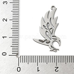 201 Stainless Steel Pendants&nbsp;STAS-G366-03P-03