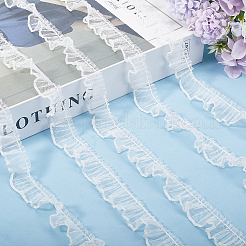 10 Yards Polyester Pleated Lace Trim&nbsp;OCOR-GF0003-52C