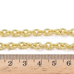 5MM Brass Cable Chain Necklaces for Women&nbsp;NJEW-K271-12G