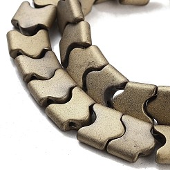 Synthetic Non-magnetic Hematite Beads Strands&nbsp;G-P545-I02-01C