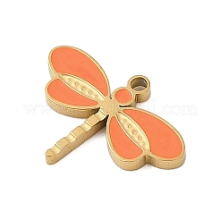 304 Stainless Steel Enamel Pendants&nbsp;STAS-P377-08G
