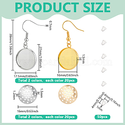 DIY Iron Dangle Earring Making Kits&nbsp;DIY-PH0031-59B