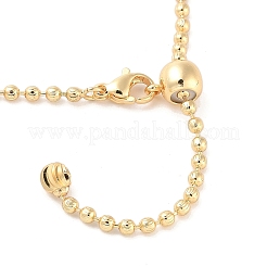 Brass Ball Chain Necklace Making&nbsp;NJEW-Q344-05G