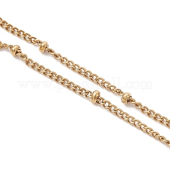 304 Stainless Steel Satellite Chain Slider Bracelet Making&nbsp;AJEW-JB01554-02