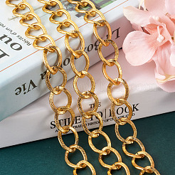 Aluminium Twisted Chains Curb Chains&nbsp;CHA-TA0001-05G