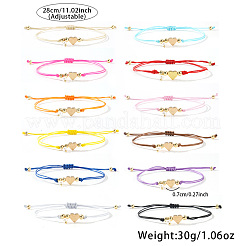 12Pcs Imitation Pearl Charm Bracelets&nbsp;SI5748-1