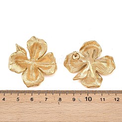 304 Stainless Steel Flower Stud Earrings&nbsp;EJEW-K268-76G