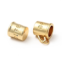 Rack Plating Brass Pendants&nbsp;X-KK-E060-02G