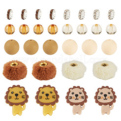 Silicone Beads Round Rubber Bead 15MM Loose Spacer Beads for DIY Supplies Jewelry Keychain Making&nbsp;FIND-TA0008-90A