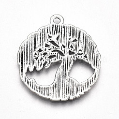 Tibetan Style Alloy Pendants&nbsp;TIBE-S323-020AS-RS