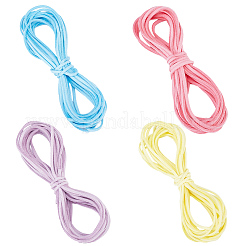 8 Bundles 4 Colors Flat Faux Suede Cord&nbsp;LW-CL0001-03B